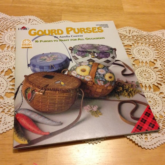Decorative Painting booklet - Gourd Purses for all occasions - Picture 1 of 9